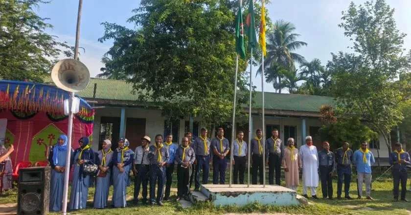 নাগেশ্বরীতে তিনদিনব্যাপী কাব ক্যাম্পুরীর শুভ উদ্বোধন‎‎