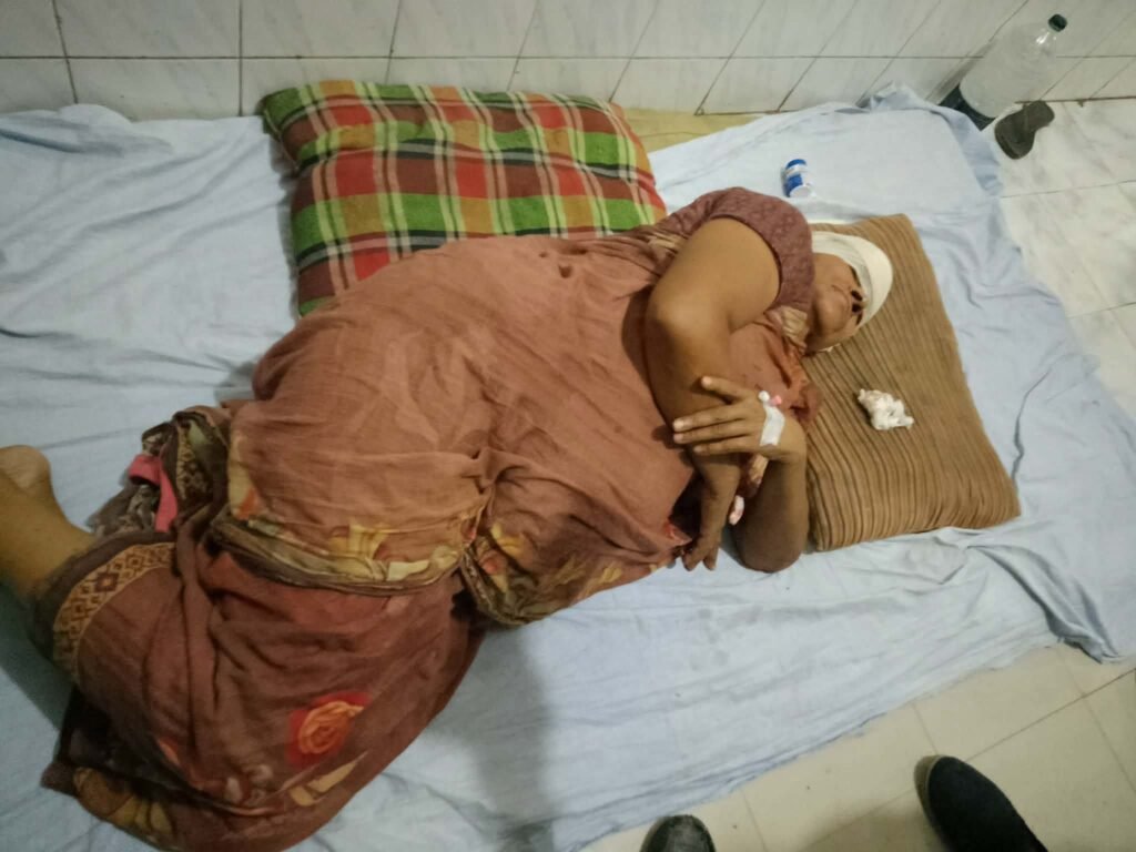 দেবরের কাঠের বাটামের আঘাতে হাসপাতালে ভর্তি ভাবী