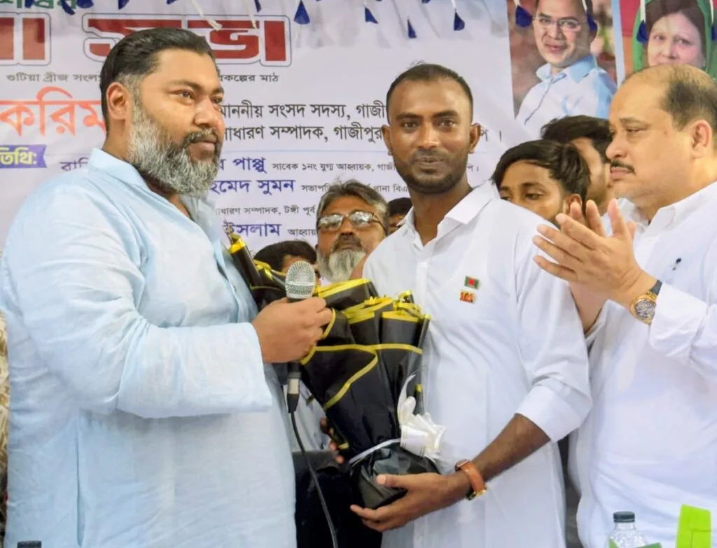 গাজীপুরে বিএনপিতে যোগ দিলেন এমপি প্রার্থী সীমান্ত