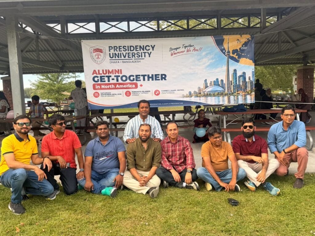কানাডায় প্রেসিডেন্সি ইউনিভার্সিটির অ্যালামনাই গেট-টুগেদার ও পিকনিক অনুষ্ঠিত