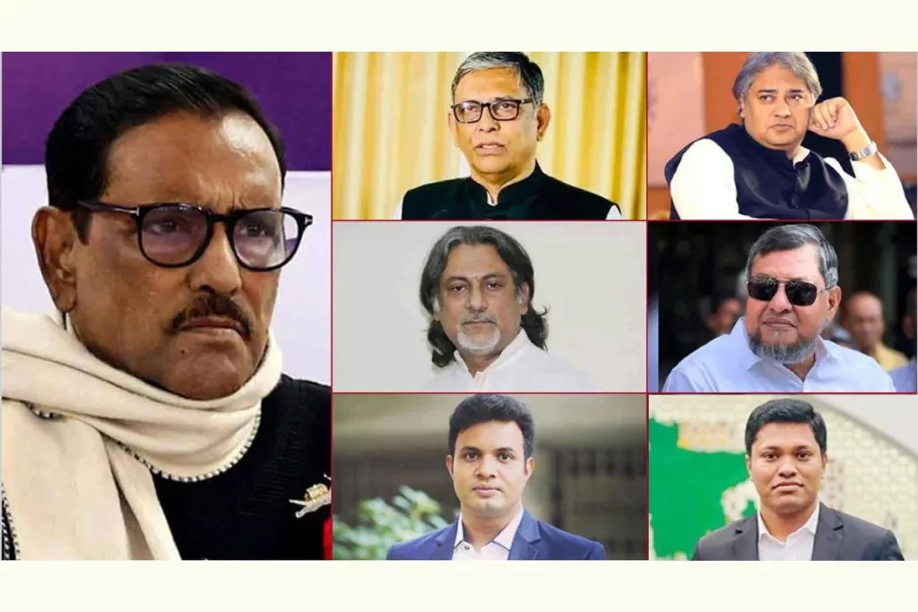 মানবতাবিরোধী অপরাধে ওবায়দুল কাদের ও আরাফাতসহ ৭ জনের মৃত্যুদণ্ড