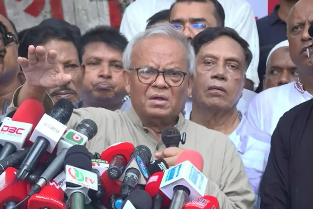মুজিব হত্যাকারীকে হস্তান্তর, জুলাই হত্যাকারীদের কেন নয়: ভারতে রিজভী