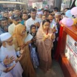 মানিকগঞ্জে তিন সড়কের উন্নয়ন কাজ উদ্বোধন করলেন খাদ্যমন্ত্রী রিতা