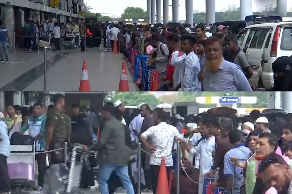 ঢাকা থেকে সৌদিগামী ৬১ ফ্লাইট বাতিল, ভোগান্তিতে ৯ হাজারেরও বেশি যাত্রী