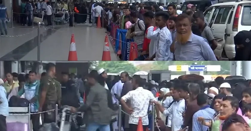ঢাকা থেকে সৌদিগামী ৬১ ফ্লাইট বাতিল, ভোগান্তিতে ৯ হাজারেরও বেশি যাত্রী